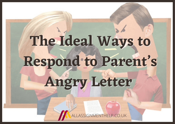 Teacher s Post The Ideal Ways To Respond To Parent s Angry Letter